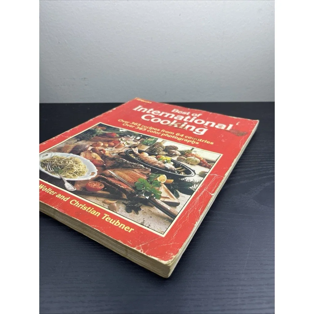 International Cooking 1984 Wolter‎ Teubner Cookbook World Cuisine Recipes